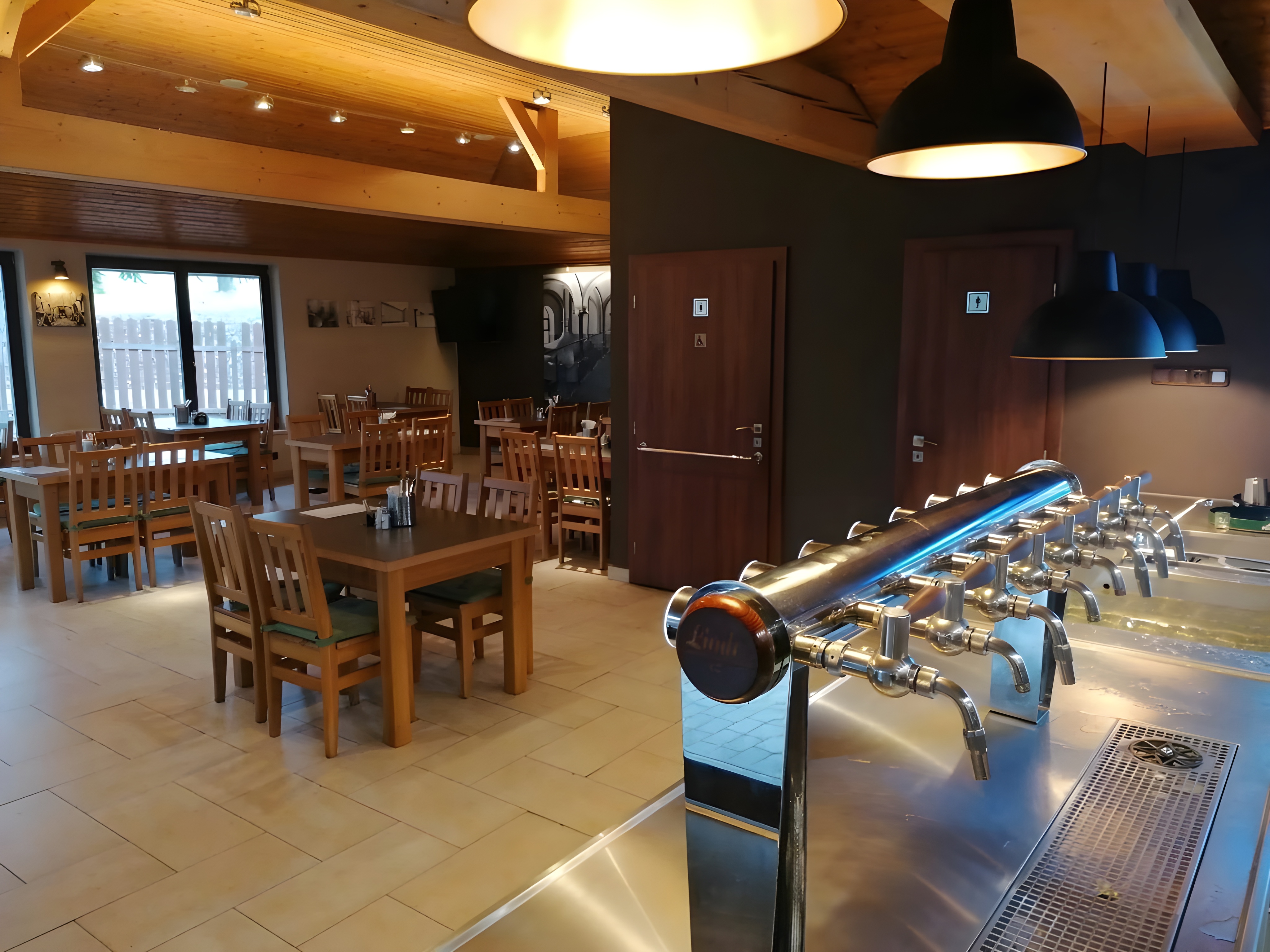 Interiér restaurace